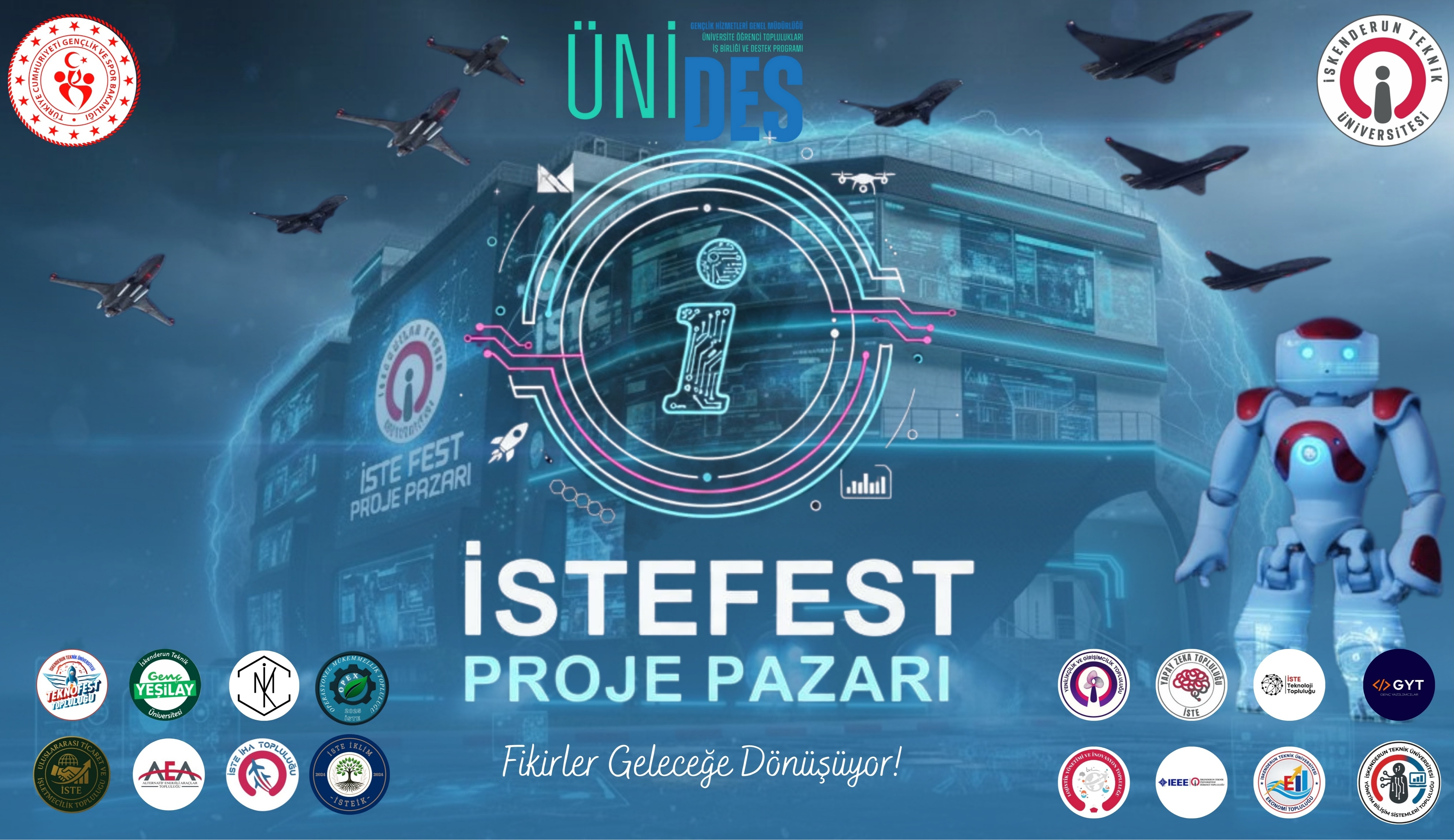 İSTEFEST Proje Pazarı - Fikirler Geleceğe Dönüşüyor